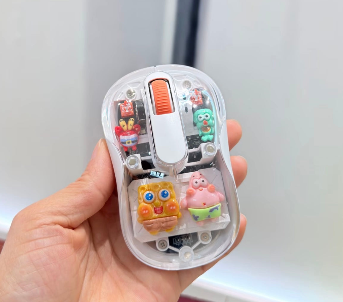 Cute spongebob wireless mouse