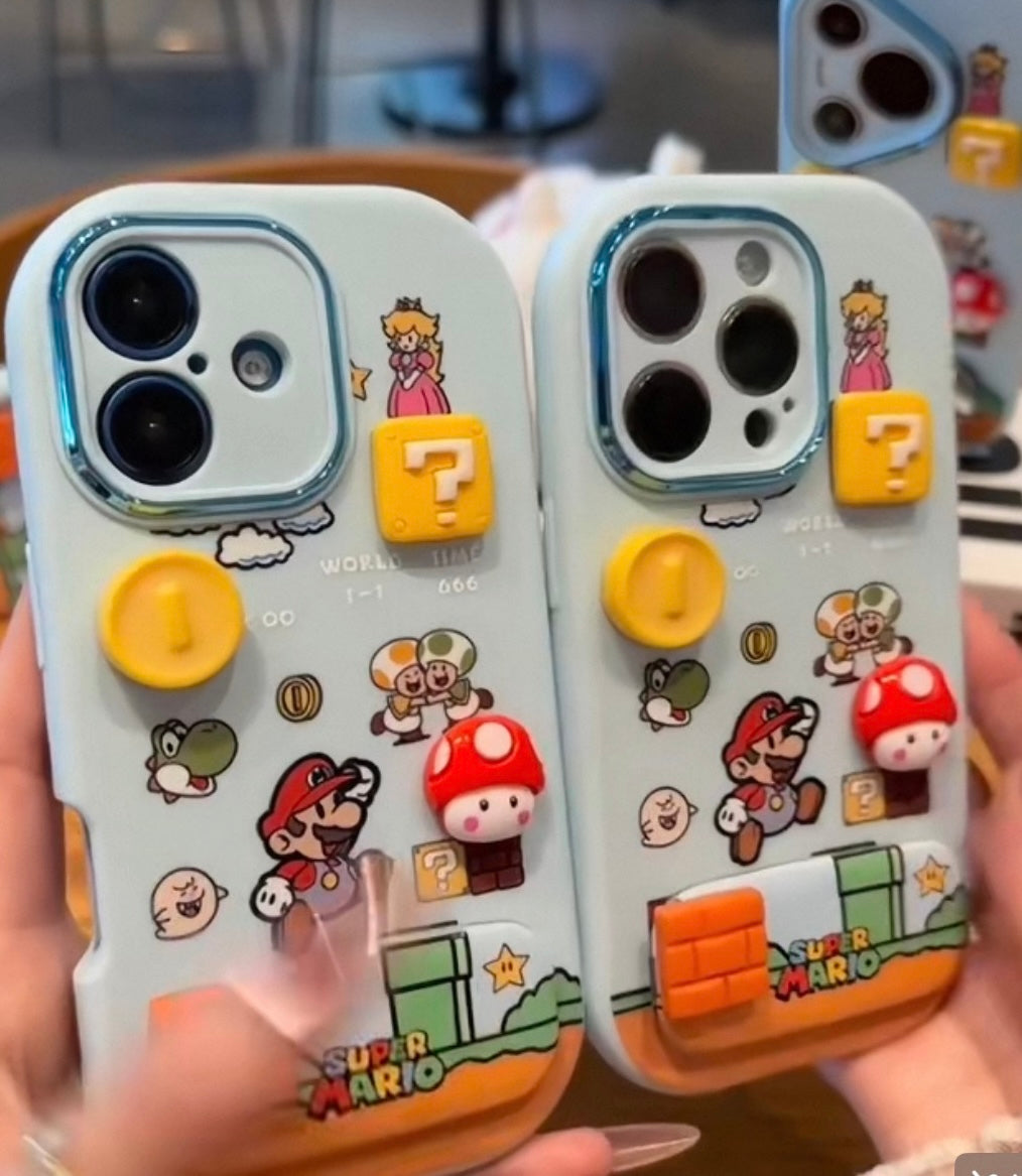 Super Blue Mario Phone Case