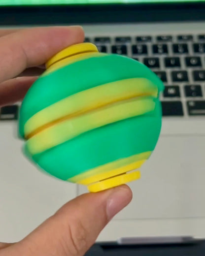 Colorful 3D Fidget Ball – Spin & Press Toy for Stress Relief