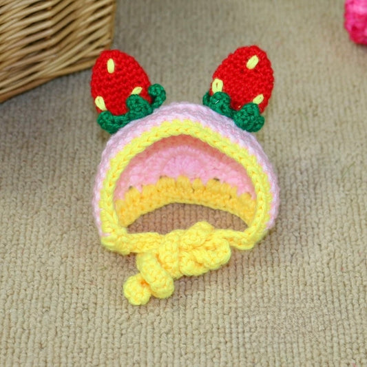 Crochet cat hat 💕