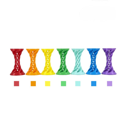 3D Printed Rainbow Spiral Toy – Satisfying Colourful Fidget & Sensory Toy