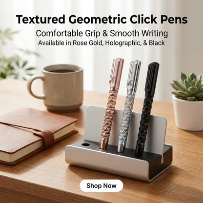 Magnetic Shape-Shifting Fidget Pen – Geometric Stress Relief Toy & Writing Pen for Adults & Kids