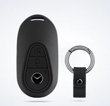 Cute Cartoon Face Silicone Key Cover