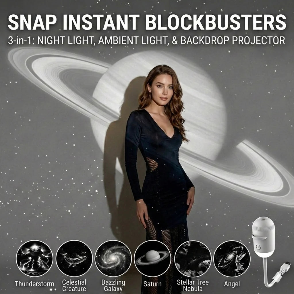 Ambient Starry Sky Night Light Projector