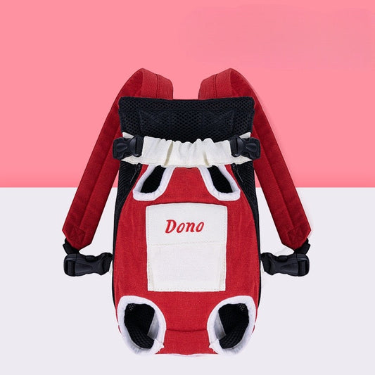 Ergonomic Four-Legged Outdoor Pet Carrier Backpack