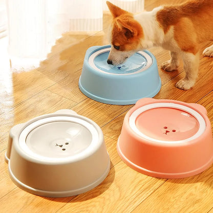 Pet Anti Splash Water Bowl – No-Mess Spill-Proof Water Bowl for Dogs & Cats