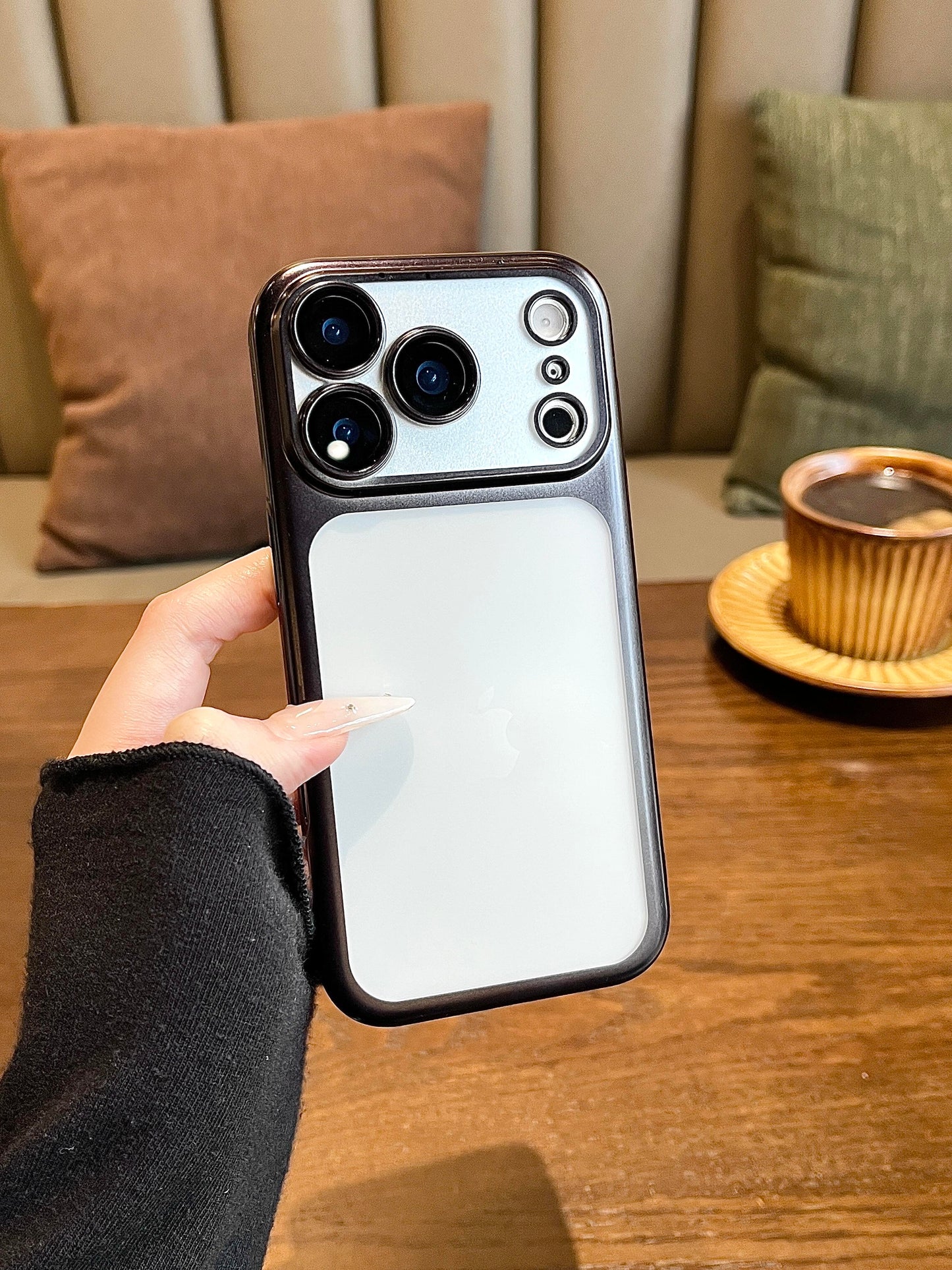 Luxury Electroplated Solid Color Case