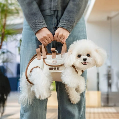 Hands-Free Pet Shoulder Sling Carrier – Comfortable & Secure Dog & Cat Sling Bag | Pet Parent Gift