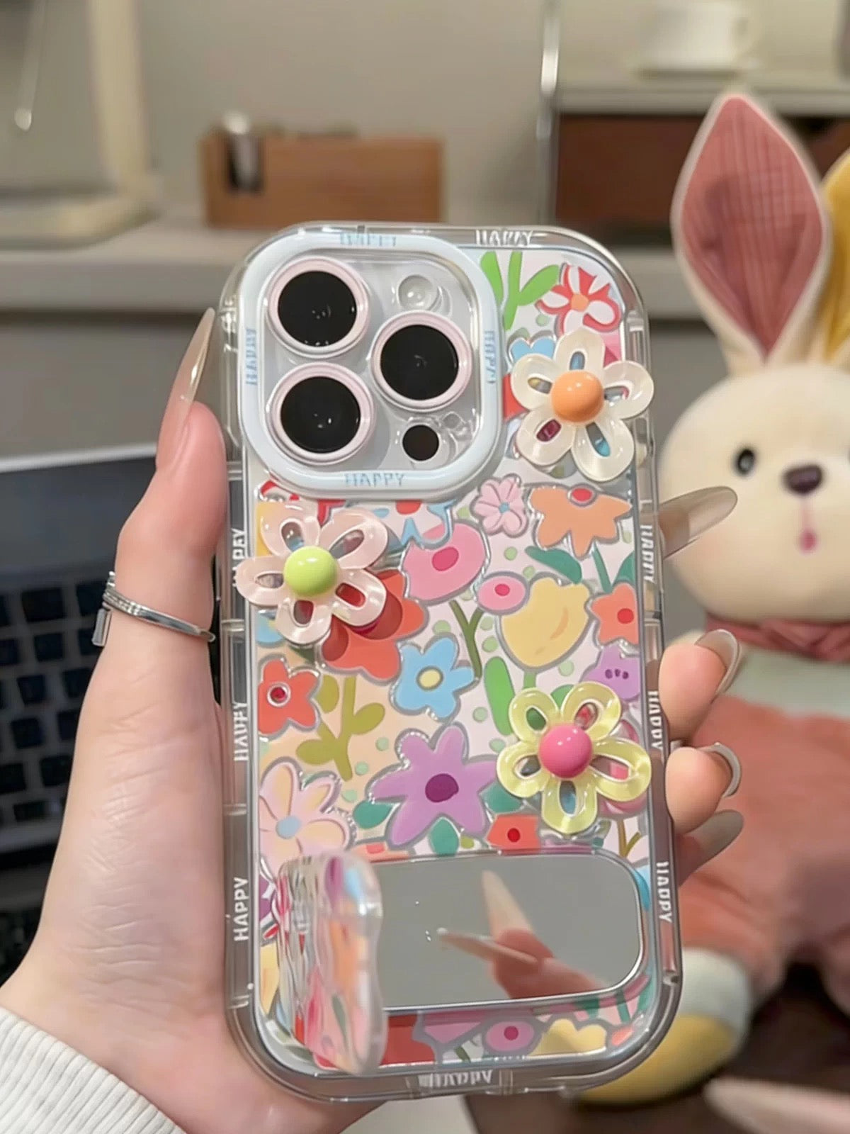 Cute flowers spring iPhone Case