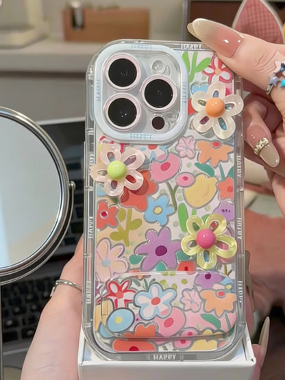 Cute Flowers Spring iPhone Case – Fresh Floral Botanical Design for iPhone