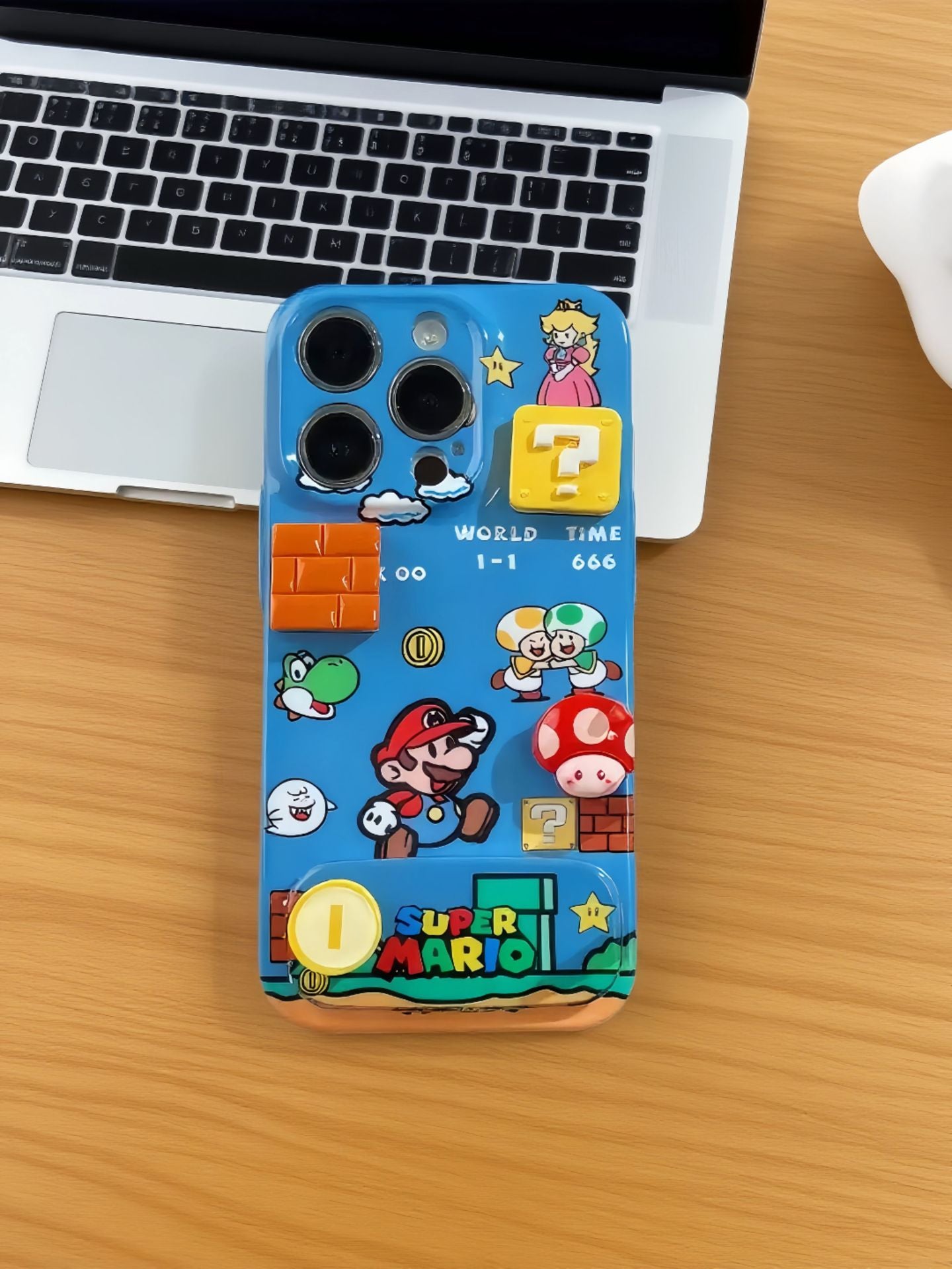 Cute Super Mario game iPhone Case