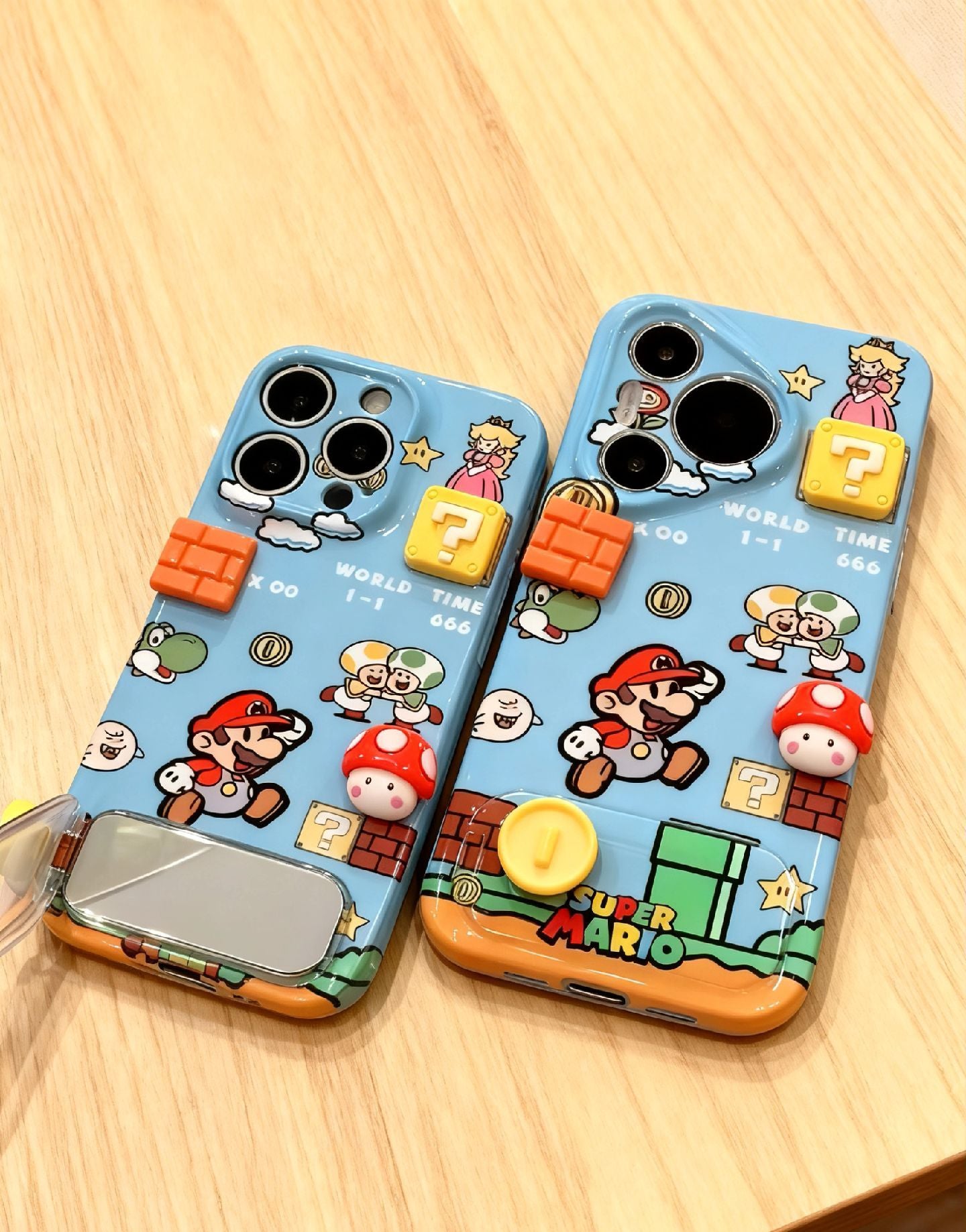 Cute Super Mario game iPhone Case