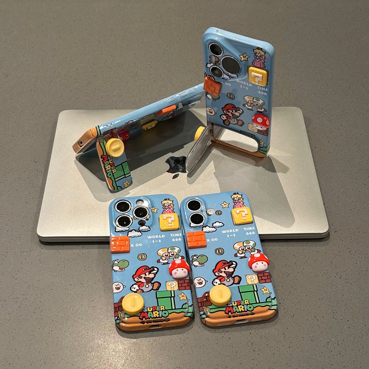 Cute Super Mario game iPhone Case