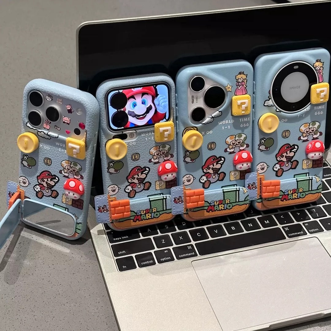 Cute Super Mario game iPhone Case