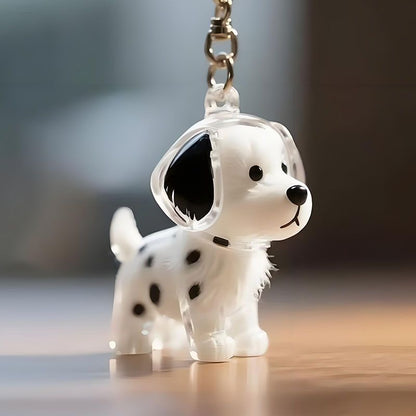 Dog Hair Keepsake Keychain – Memory Capsule Pendant