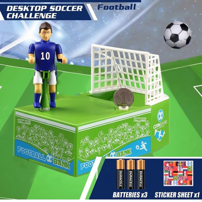 Coin football bank