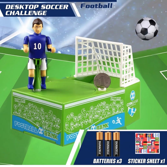 Coin football bank