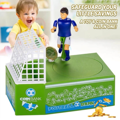 Coin football bank