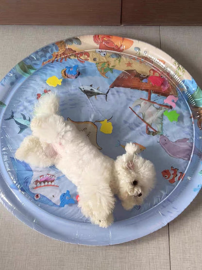 Cute Cat Water Bed – Self-Heating Cooling Waterbed Mat for Cats & Kittens