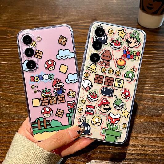 Premium Super Mario Samsung Case