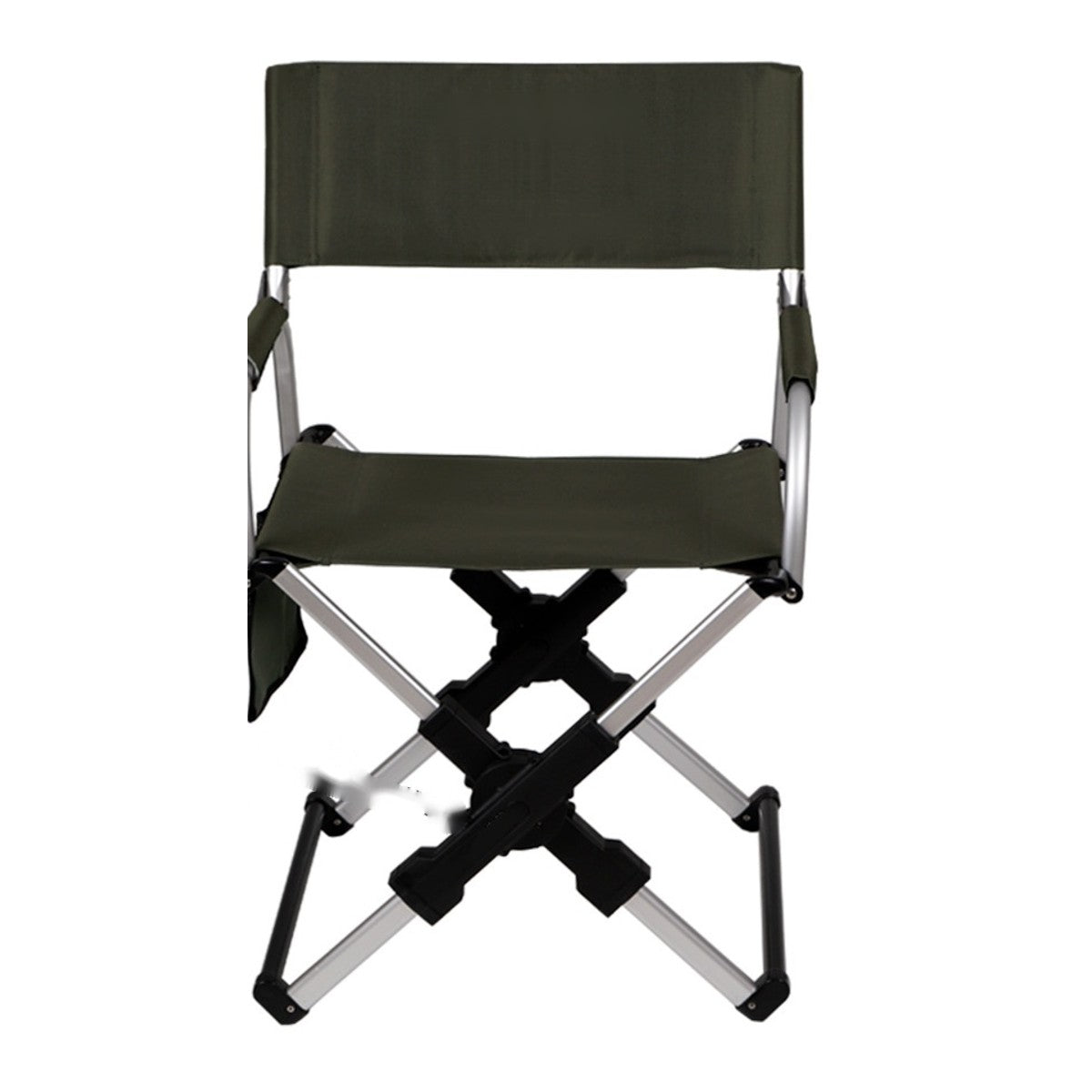 Cutier Premium Portable Folding Chair – Flat-Fold Aluminum Director Chair with Carry Bag