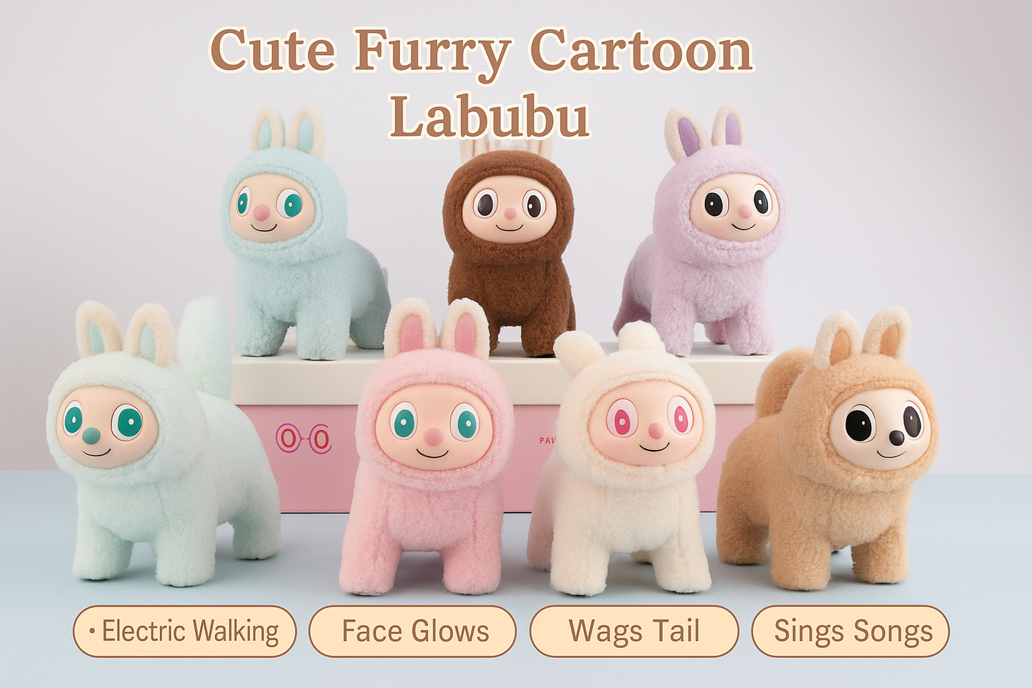 Cute Furry labubu