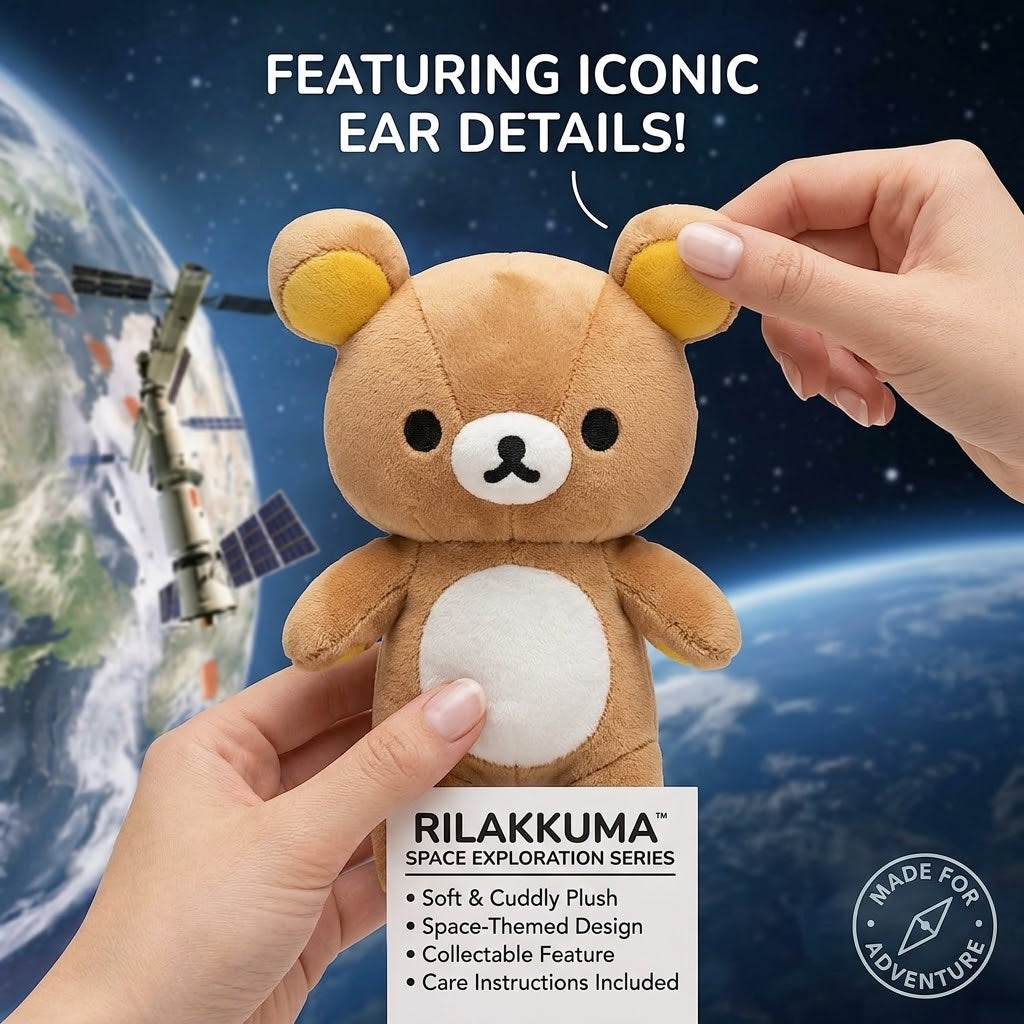 Adorable Mini Brown Bear Plush Toy