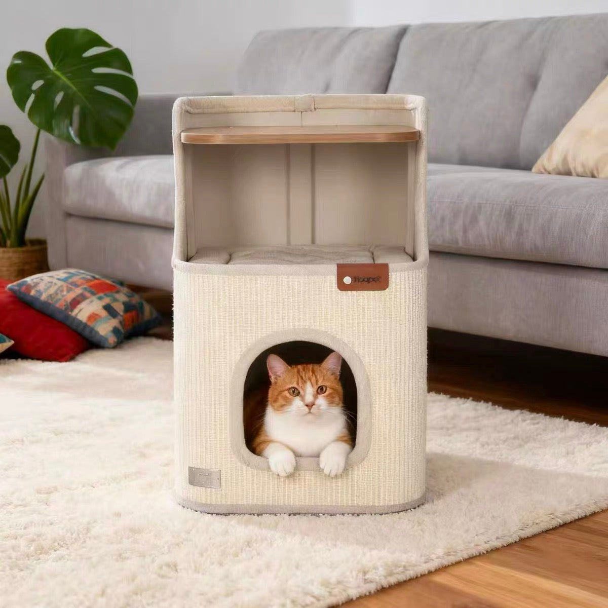 Luxury Multifunctional Cute Cat Bucket Bed