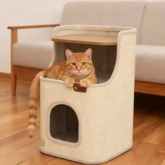 Luxury Multifunctional Cute Cat Bucket Bed