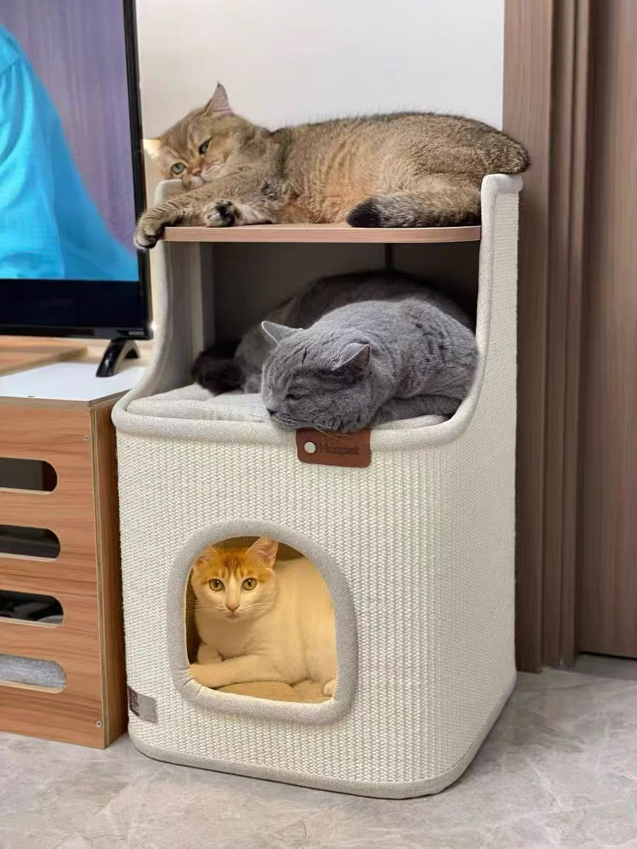 Luxury Multifunctional Cute Cat Bucket Bed