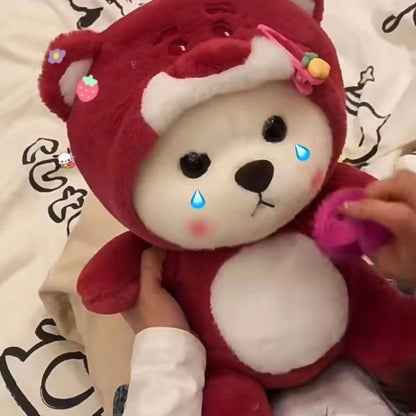 Plush Christmas Bear Doll