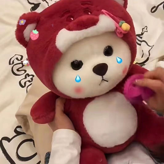 Plush Christmas Bear Doll