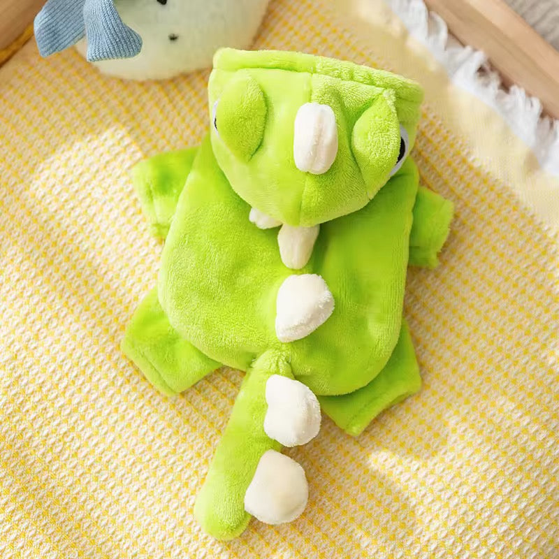 Cute Dinosaur Pet Cat & Dog Dress