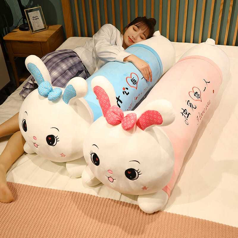 Large Plush Kitty Pillow