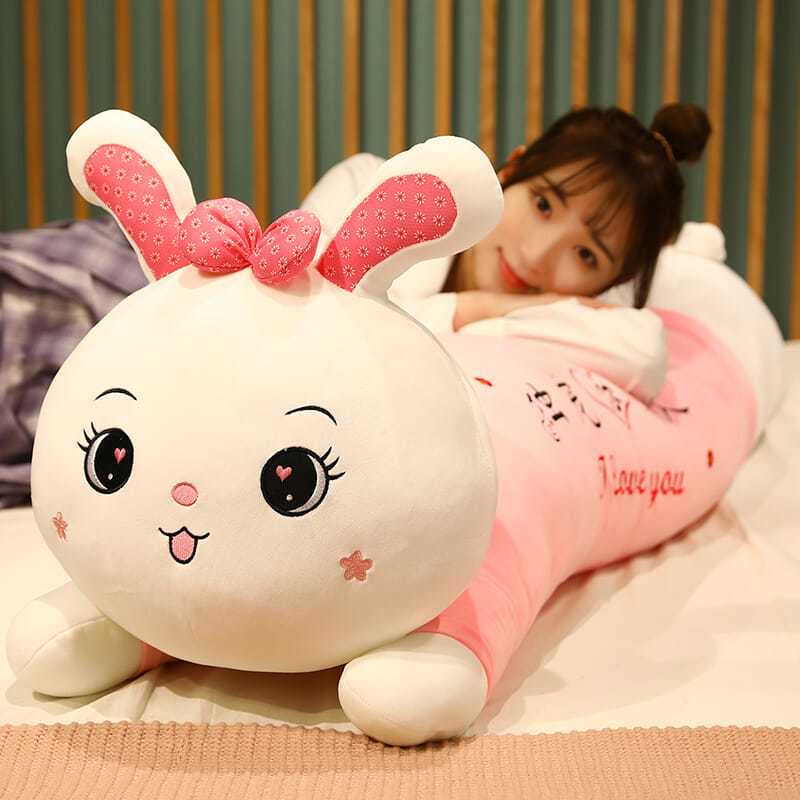 Large Plush Kitty Pillow