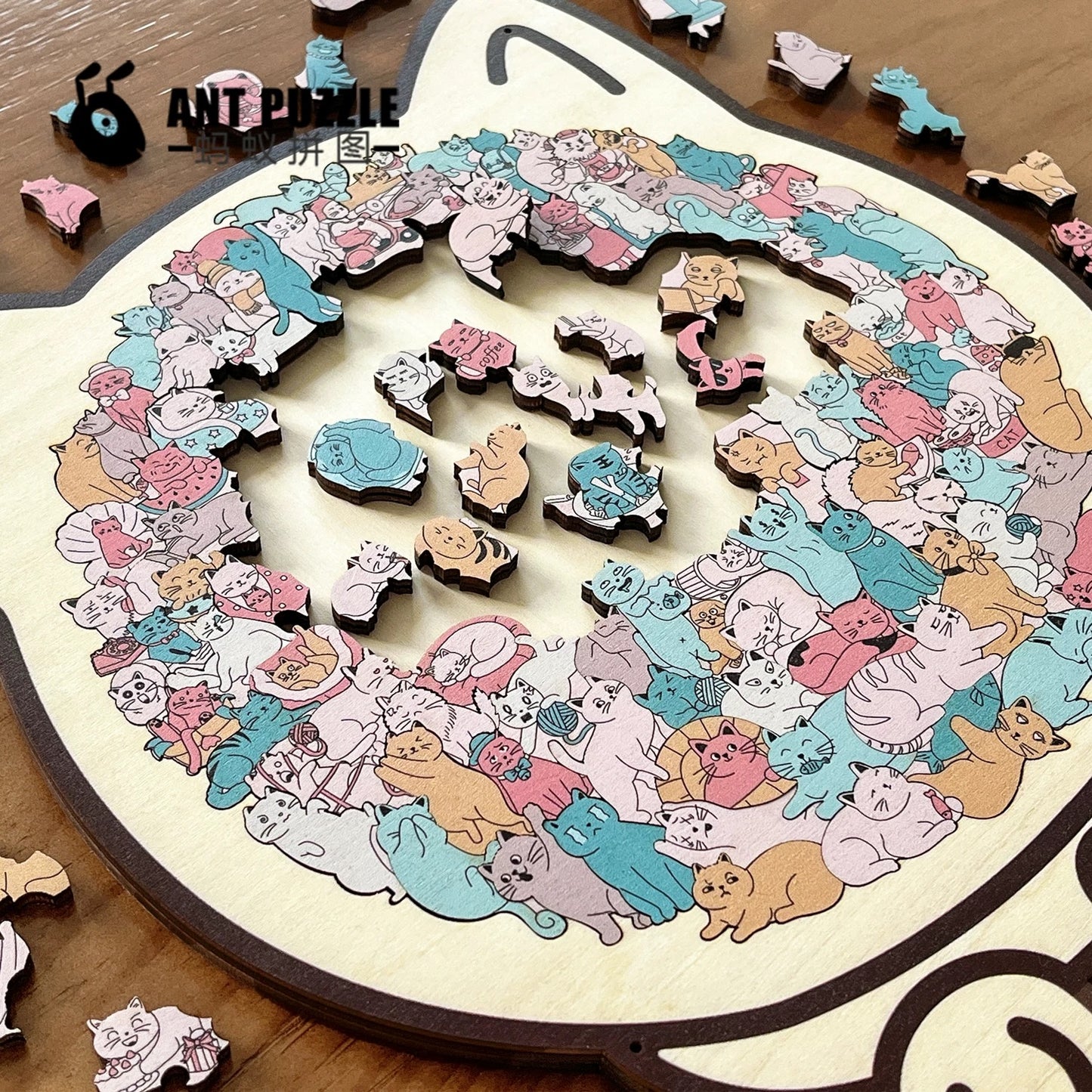 High-Difficulty Cat Puzzle 135pcs