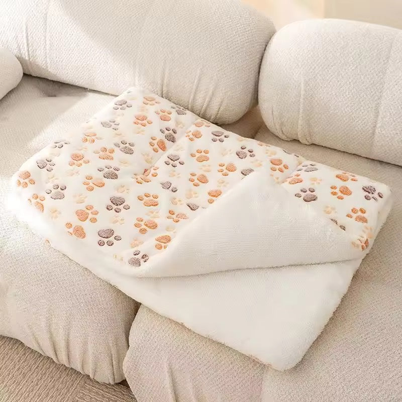 Winter warm cat blanket