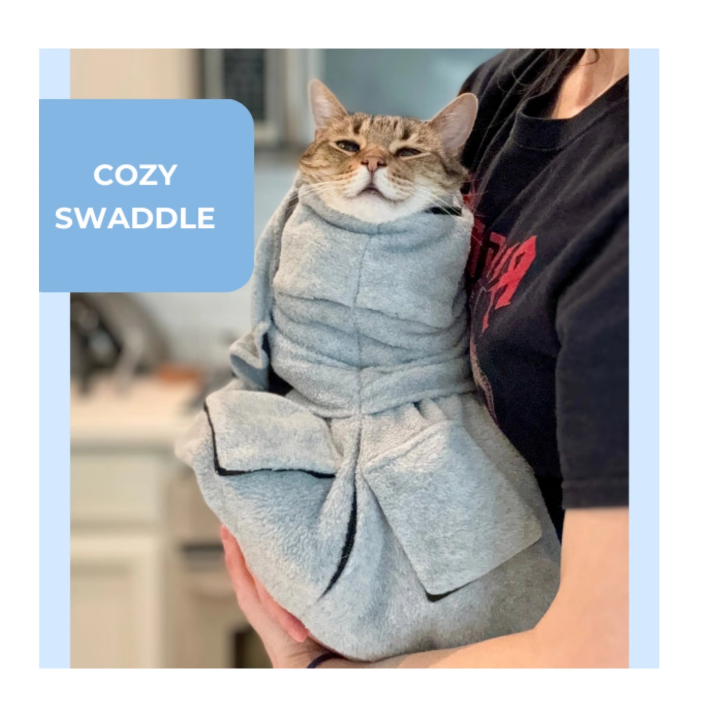 Cozy Swaddle Pet Blanket Wrap Dress