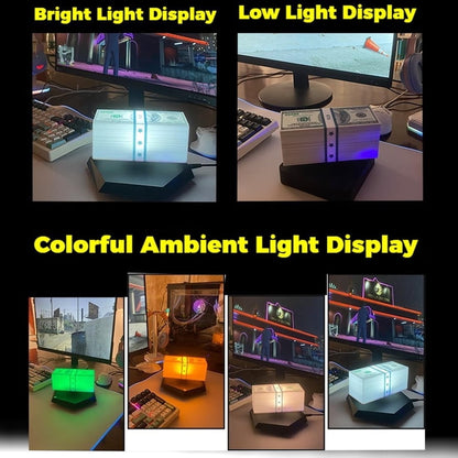 Magic Floating Money Lamp – GTA 6 Style LED Desk Light