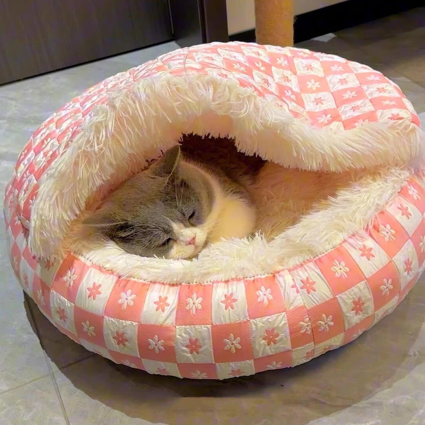 Cozy Shell Bed for Cat And Dog