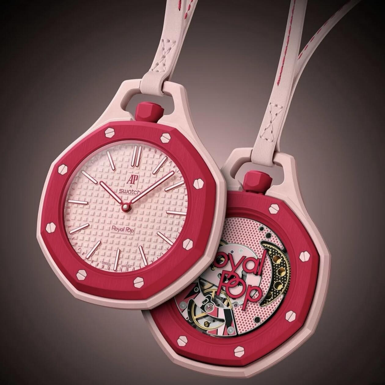 Royal Pop Colorful Fashion Pocket Watch