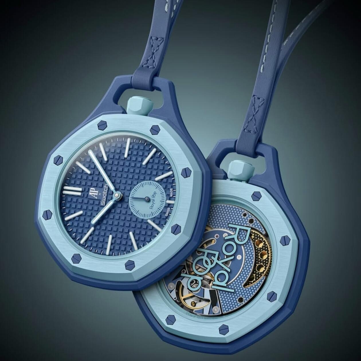 Royal Pop Colorful Fashion Pocket Watch