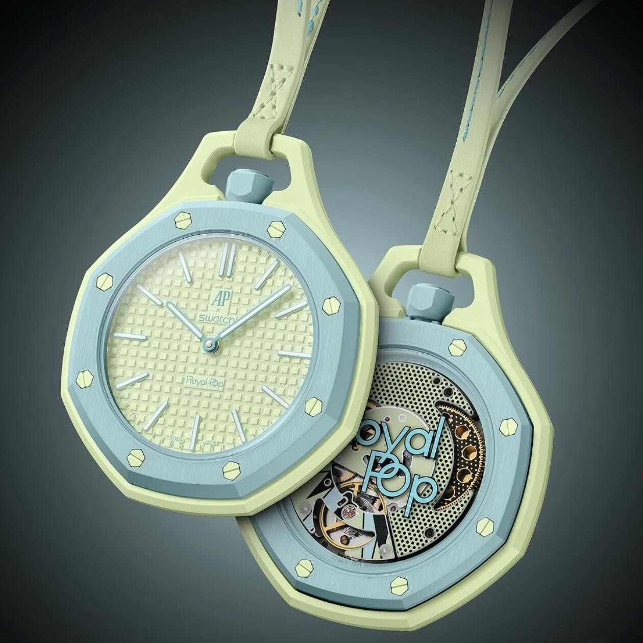 Royal Pop Colorful Fashion Pocket Watch