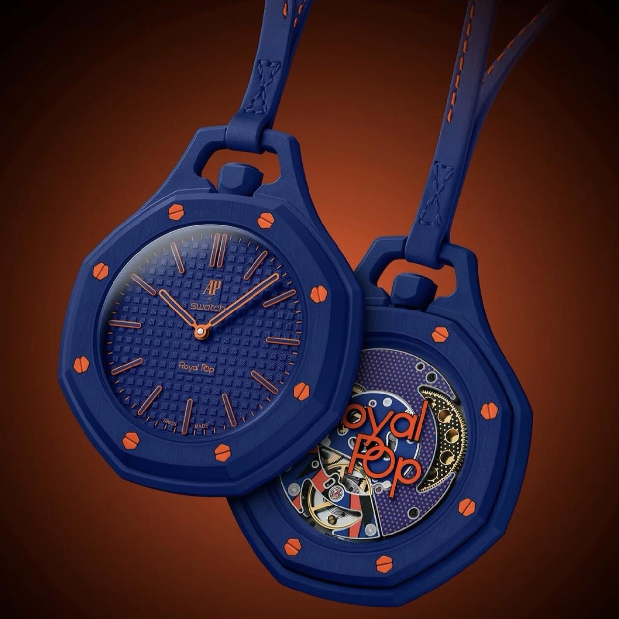 Royal Pop Colorful Fashion Pocket Watch