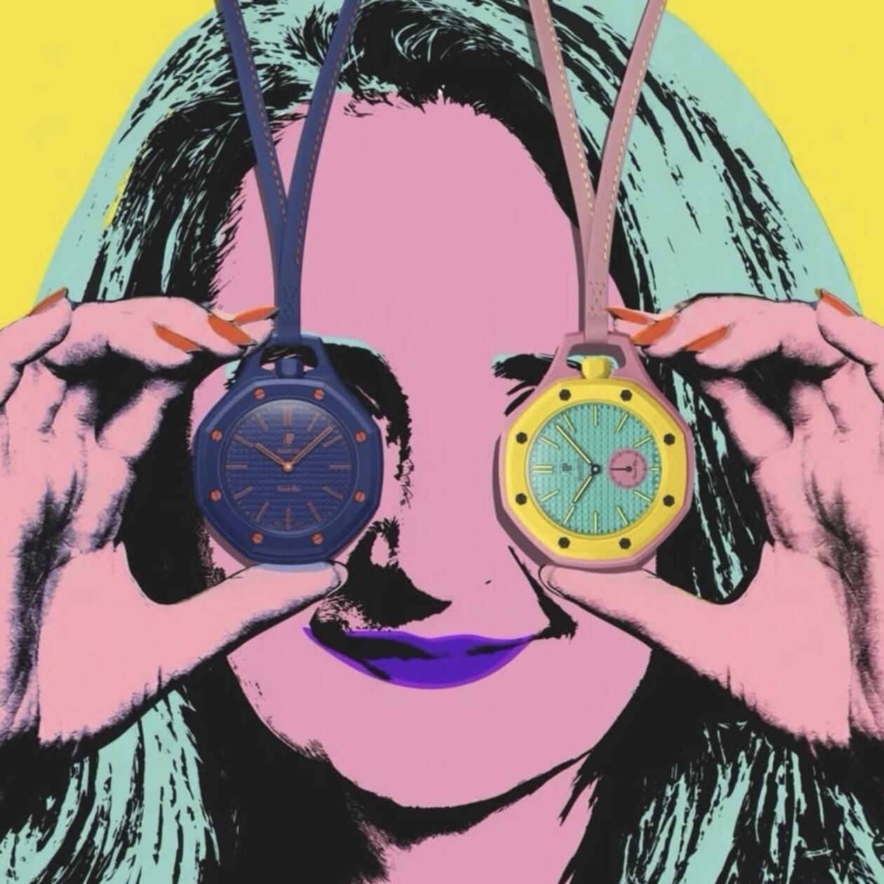 Royal Pop Colorful Fashion Pocket Watch