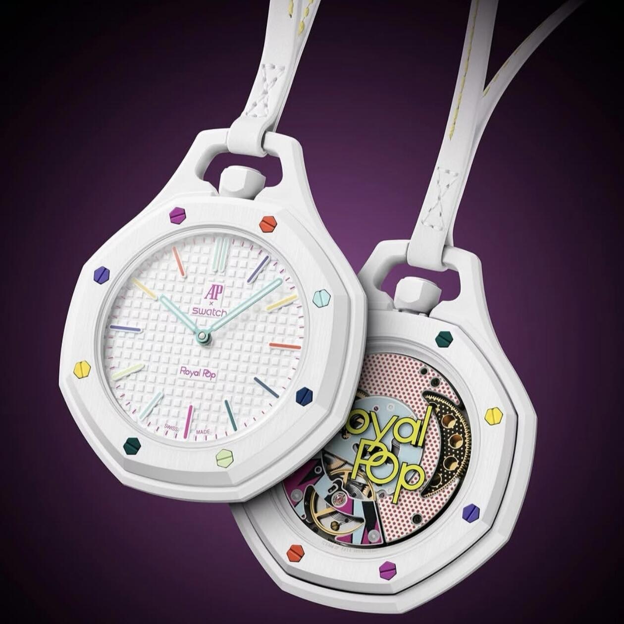 Royal Pop Colorful Fashion Pocket Watch