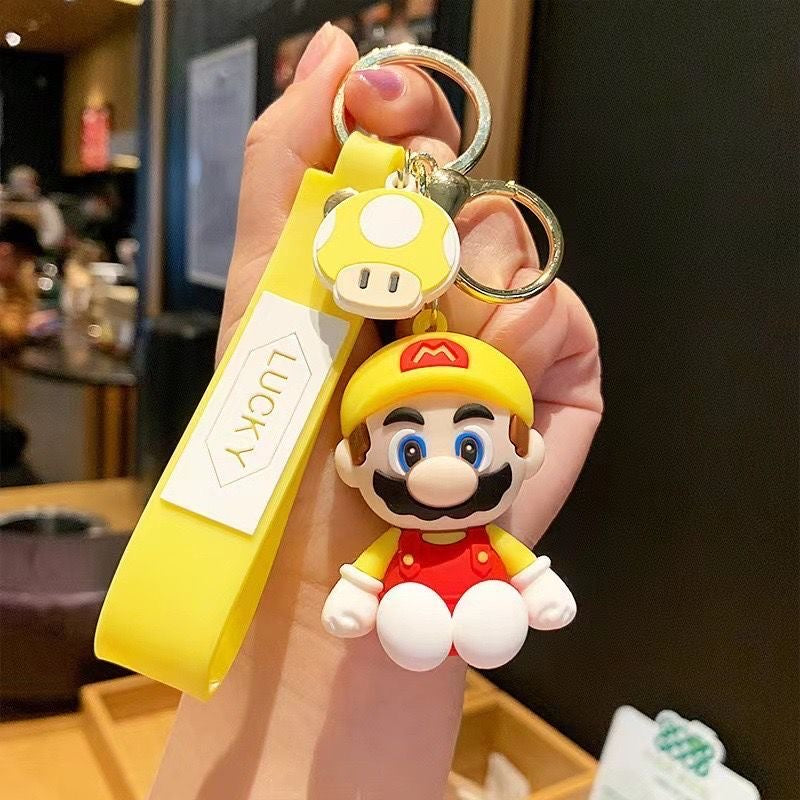 Super Mario Cartoon Rings set 4Pcs