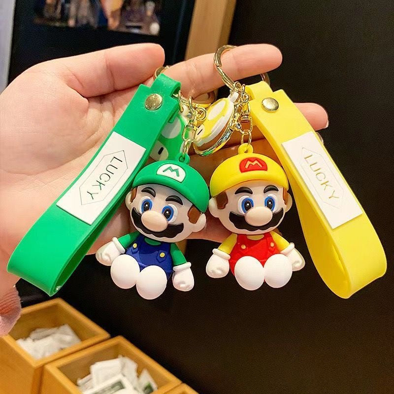 Super Mario Cartoon Rings set 4Pcs