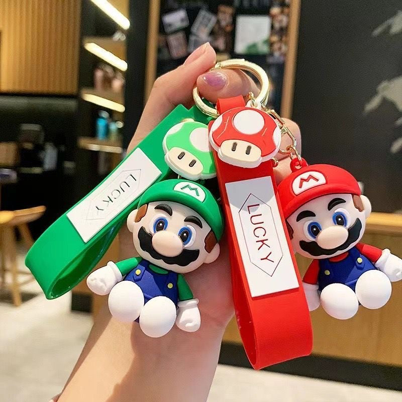 Super Mario Cartoon Rings set 4Pcs