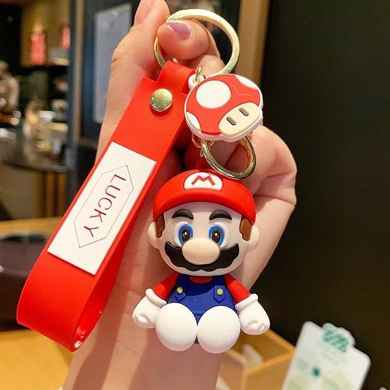 Super Mario Cartoon Rings set 4Pcs
